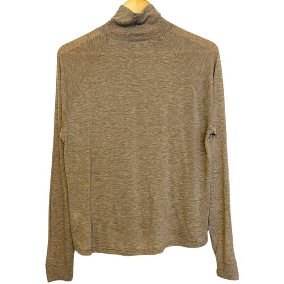 Vince Womens Wool Blend Long Sleeve Knit Top Size S Beige Minimalist Capsule - Picture 6 of 6